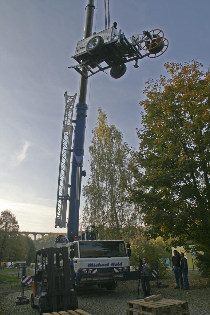 die erste Winde am Haken