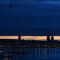 In der Morgendämmerung